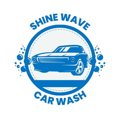 Shine Wave Car Wash Logo